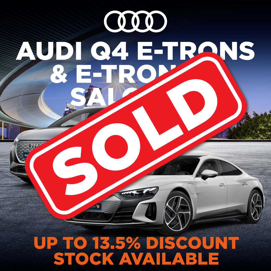 AUDI Q4 E-TRONS AND E-TRON GT SALOONS. Sold